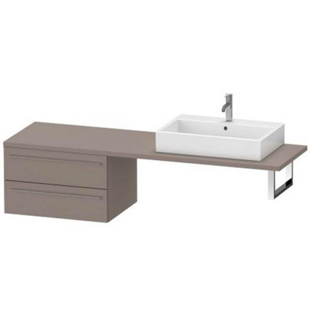 Duravit X-Large Vanity Unit for Console  Basalt Matte