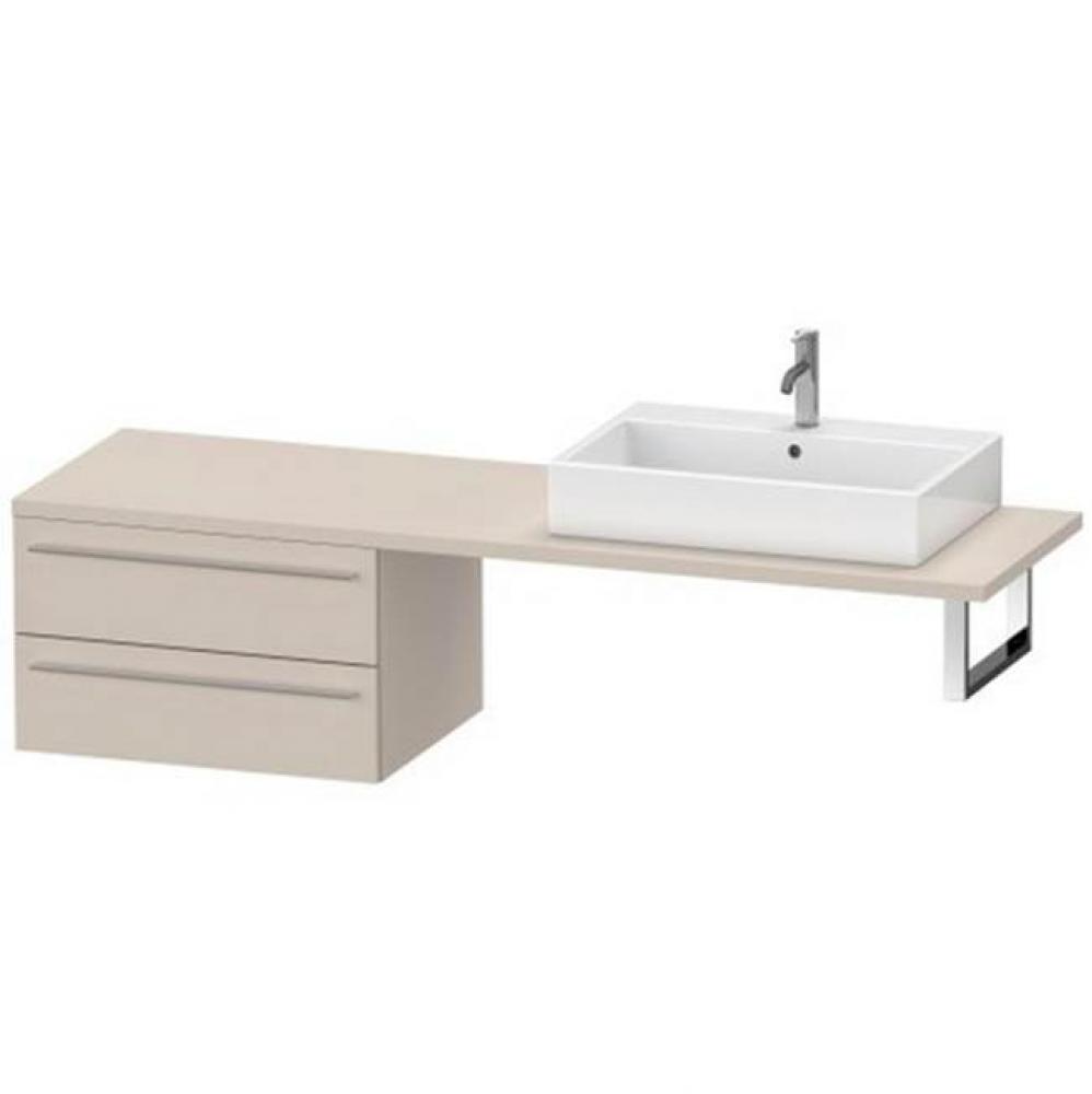 Duravit X-Large Vanity Unit for Console  Taupe Matte