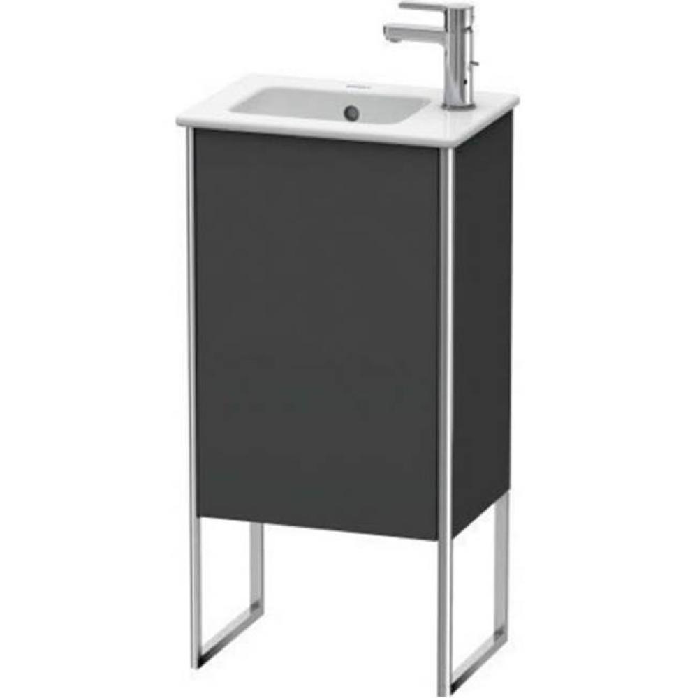 Duravit XSquare One Door Floorstanding Vanity Unit Graphite