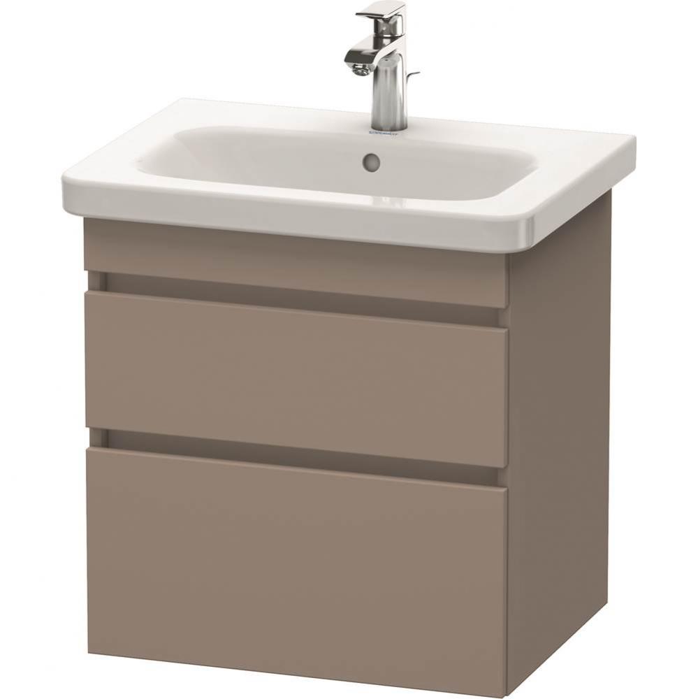 Duravit DuraStyle Two Drawer Wall-Mount Vanity Unit Basalt