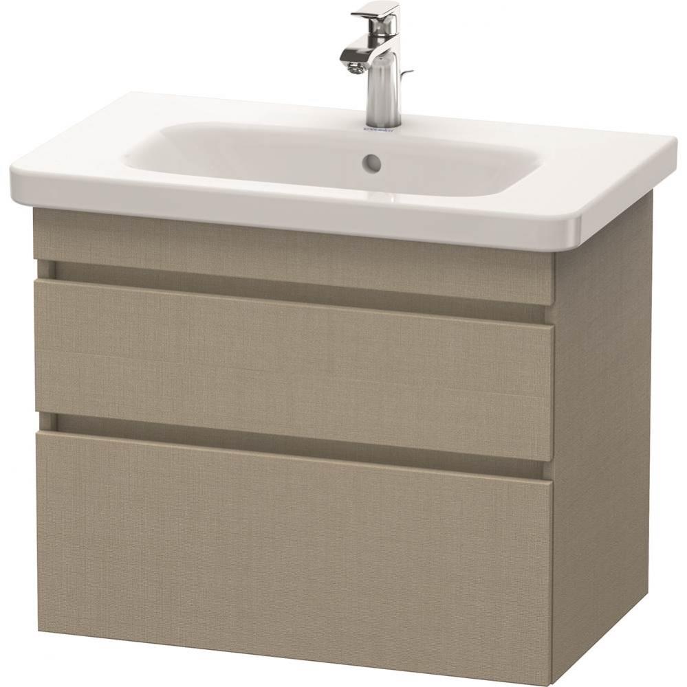 Duravit DuraStyle Two Drawer Wall-Mount Vanity Unit Linen