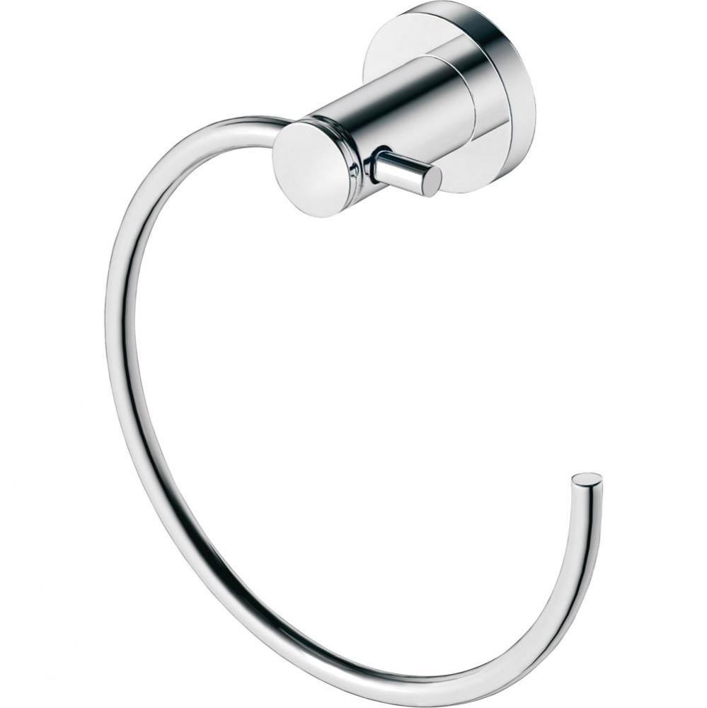 D-Code Towel Ring Chrome