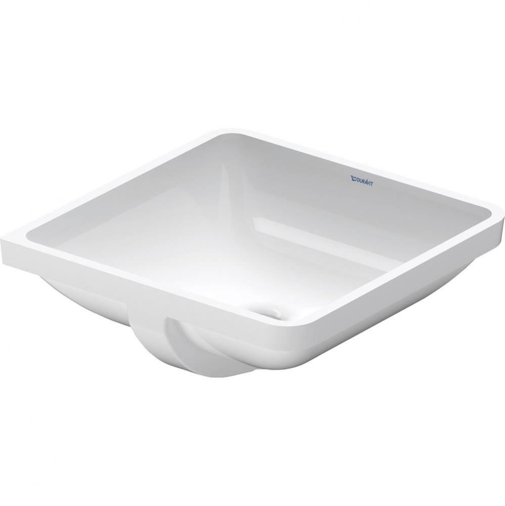 Starck 3 Undermount Sink White