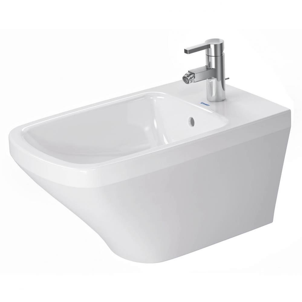 DuraStyle Wall-Mounted Bidet White with WonderGliss