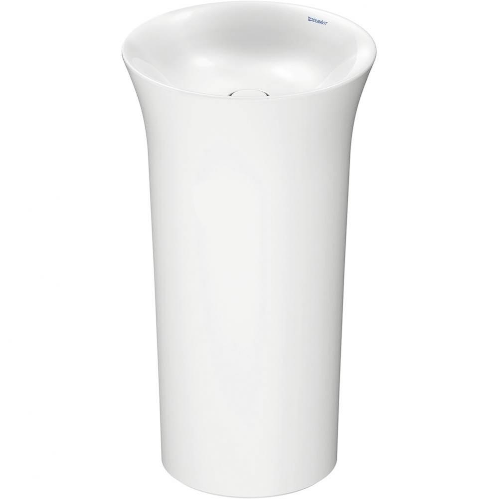 White Tulip Freestanding Washbasin White