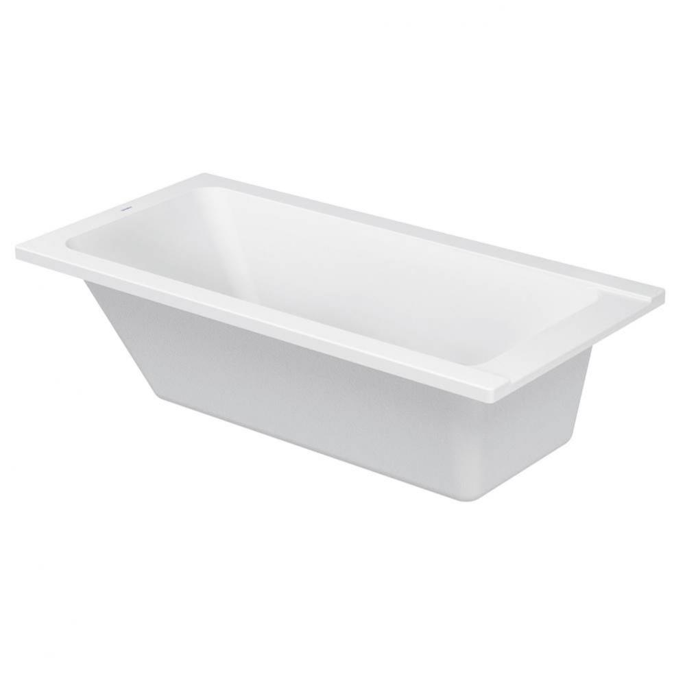 D-Code Drop-In Bathtub White