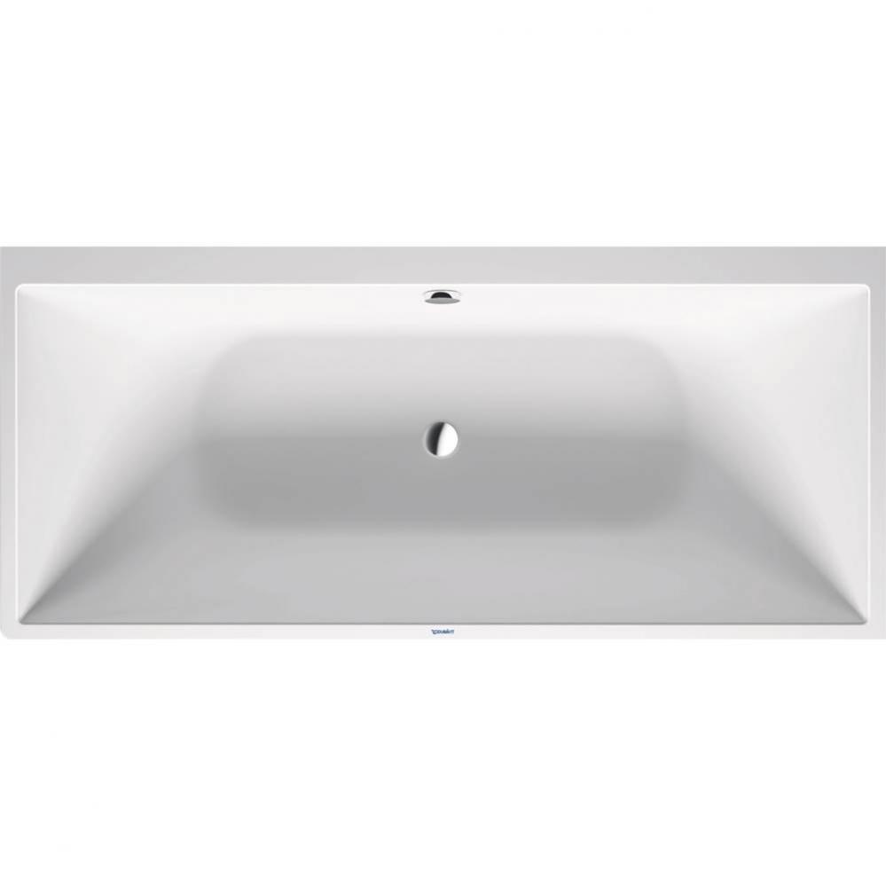 DuraSquare Corner Right Bathtub White