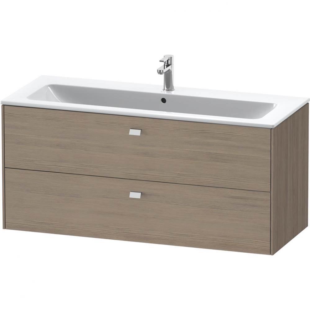 Brioso Two Drawer Wall-Mount Vanity Unit Oak Terra