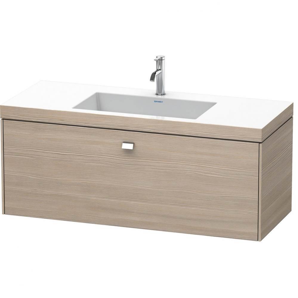 Duravit Brioso C-Bonded Wall-Mounted Vanity  Pine Silver