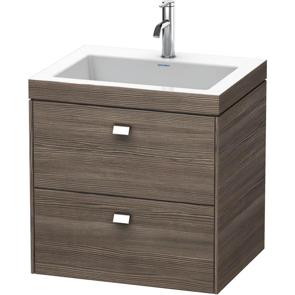 Duravit Brioso C-Bonded Wall-Mounted Vanity  Pine Terra