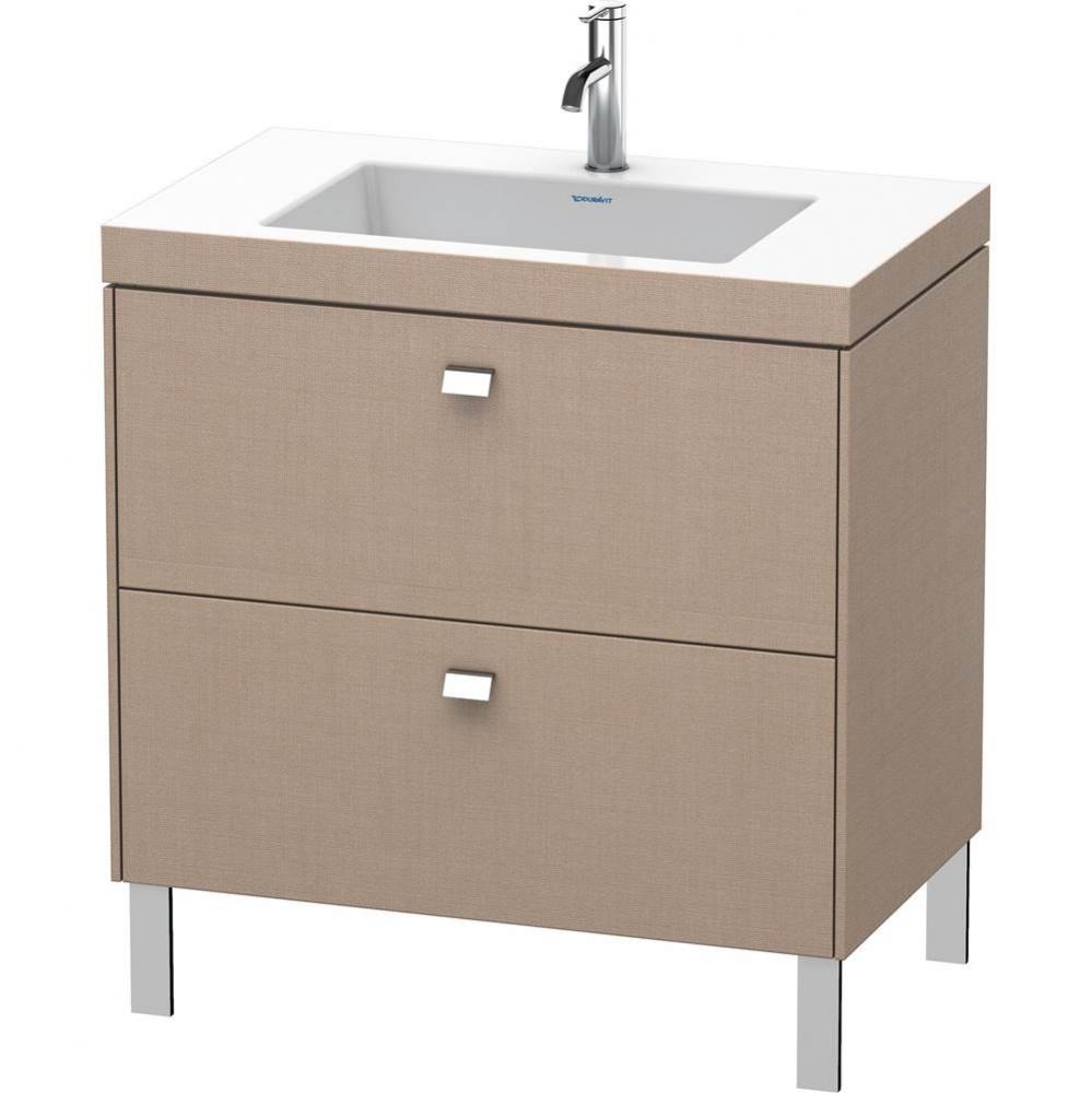 Brioso Two Drawer C-Bonded Floorstanding Vanity Kit Linen