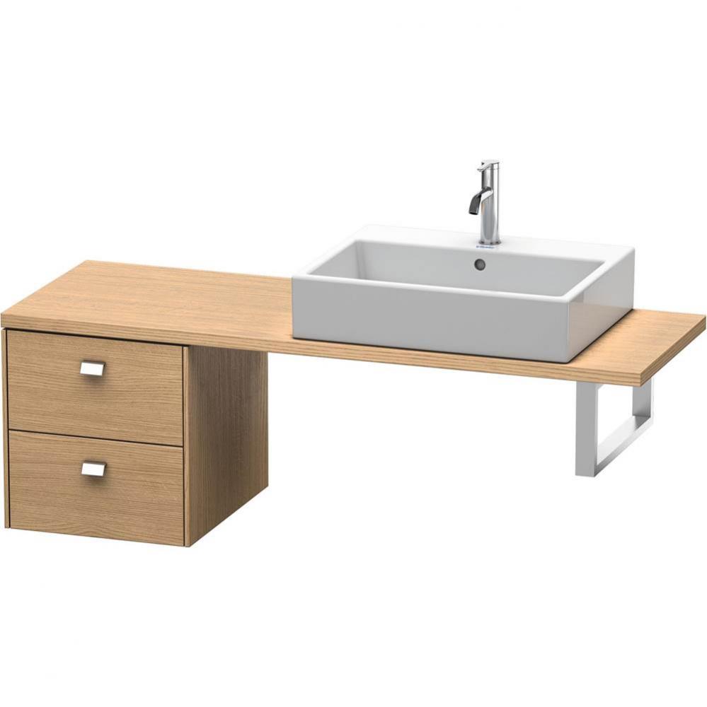 Duravit Brioso Low Cabinet for Console  European Oak