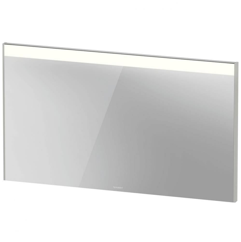 Brioso Mirror with Lighting Concrete Gray