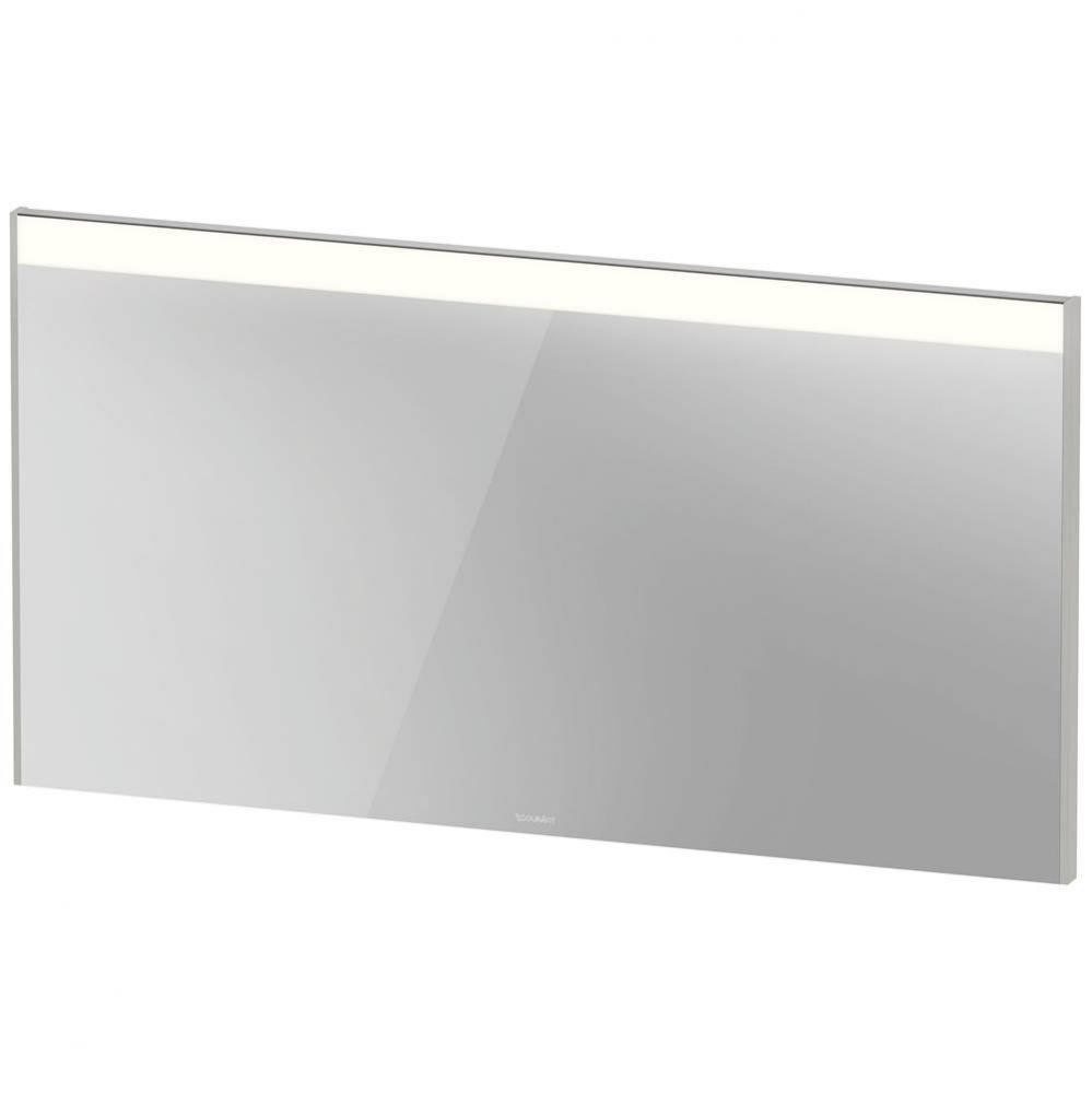 Brioso Mirror with Lighting Concrete Gray