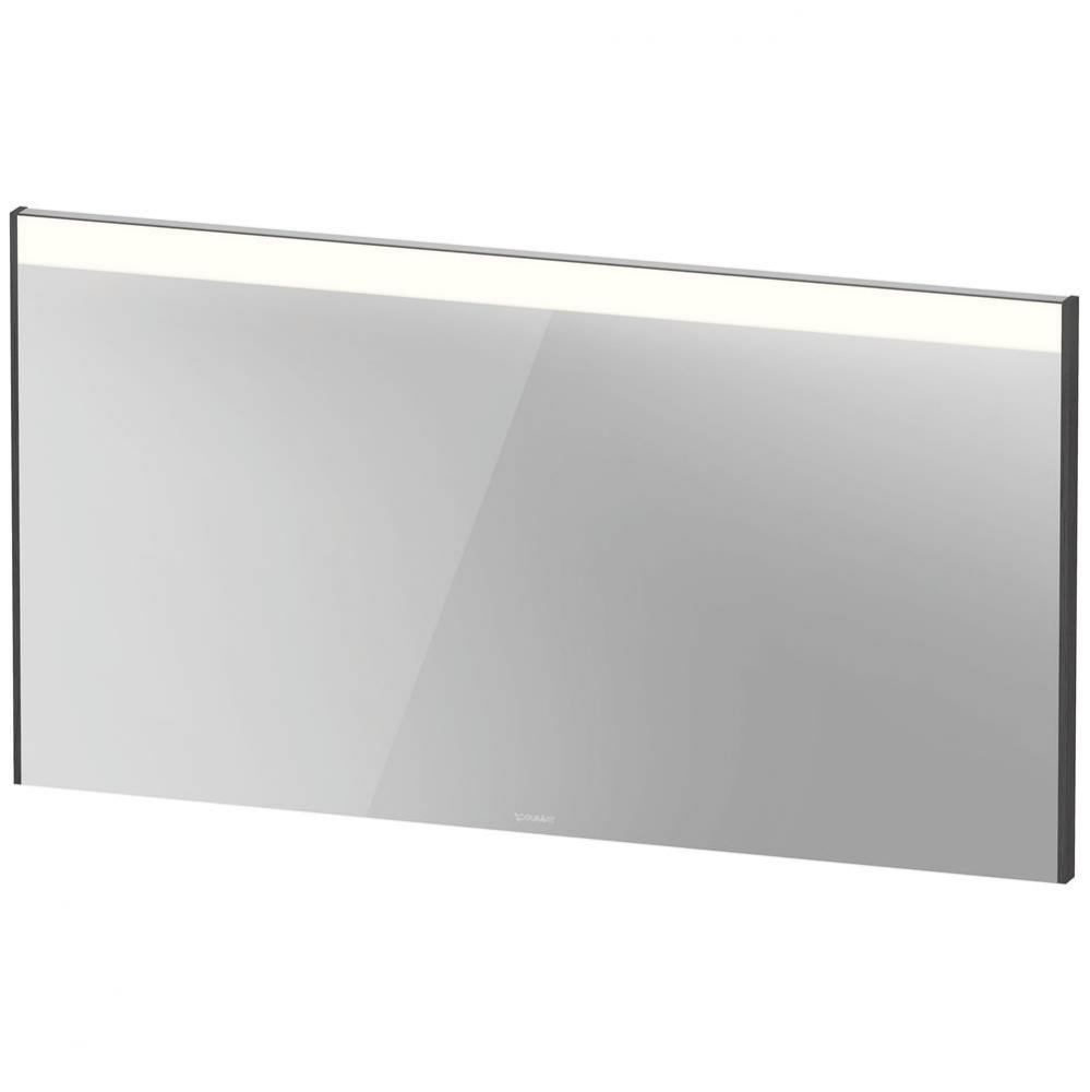 Brioso Mirror with Lighting Concrete Gray