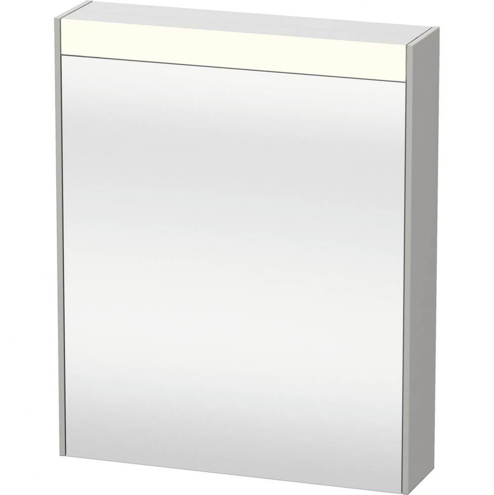 Brioso Mirror Cabinet with Lighting Concrete Gray