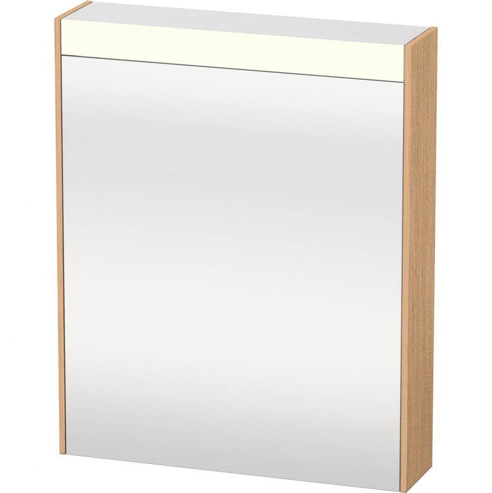 Brioso Mirror Cabinet with Lighting Natural Oak