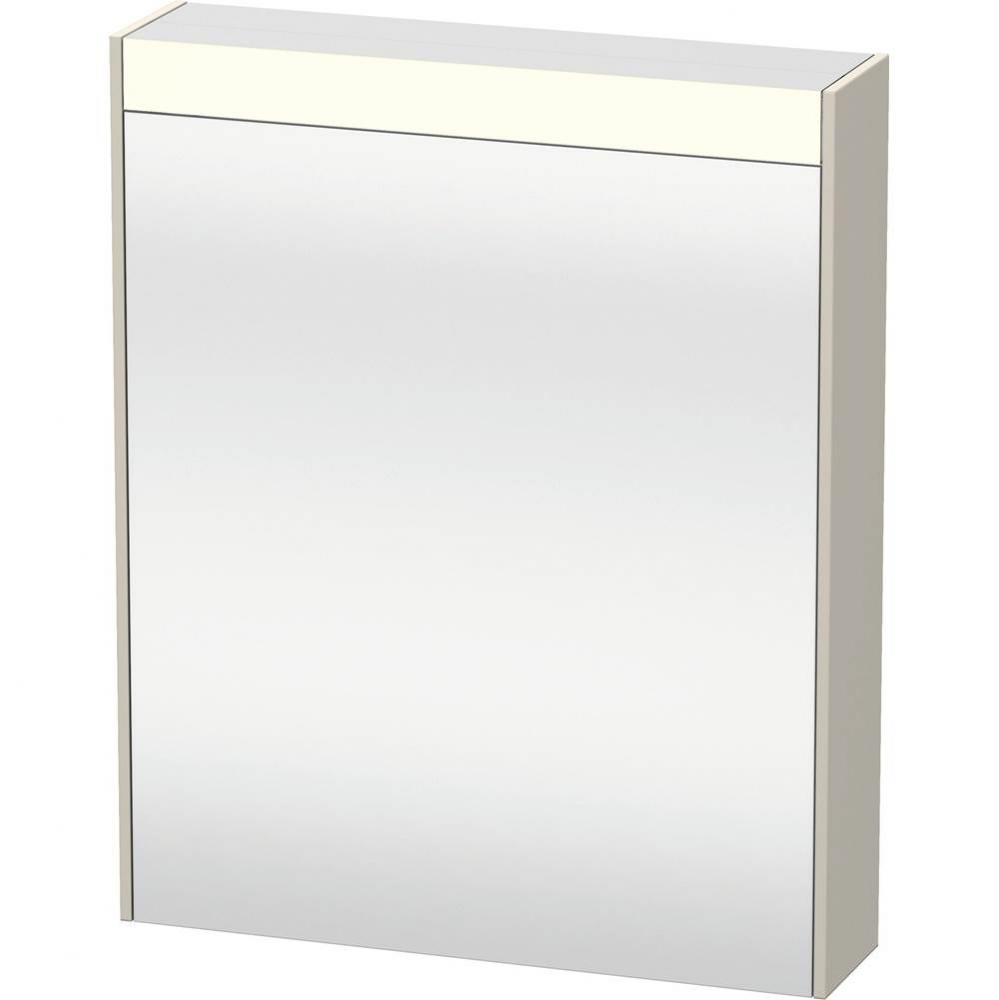 Brioso Mirror Cabinet with Lighting Taupe