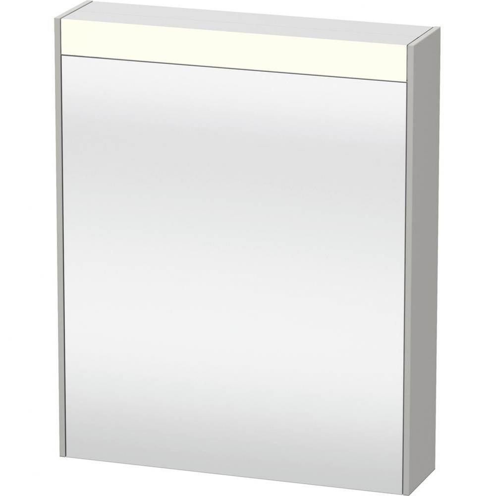 Brioso Mirror Cabinet with Lighting Concrete Gray