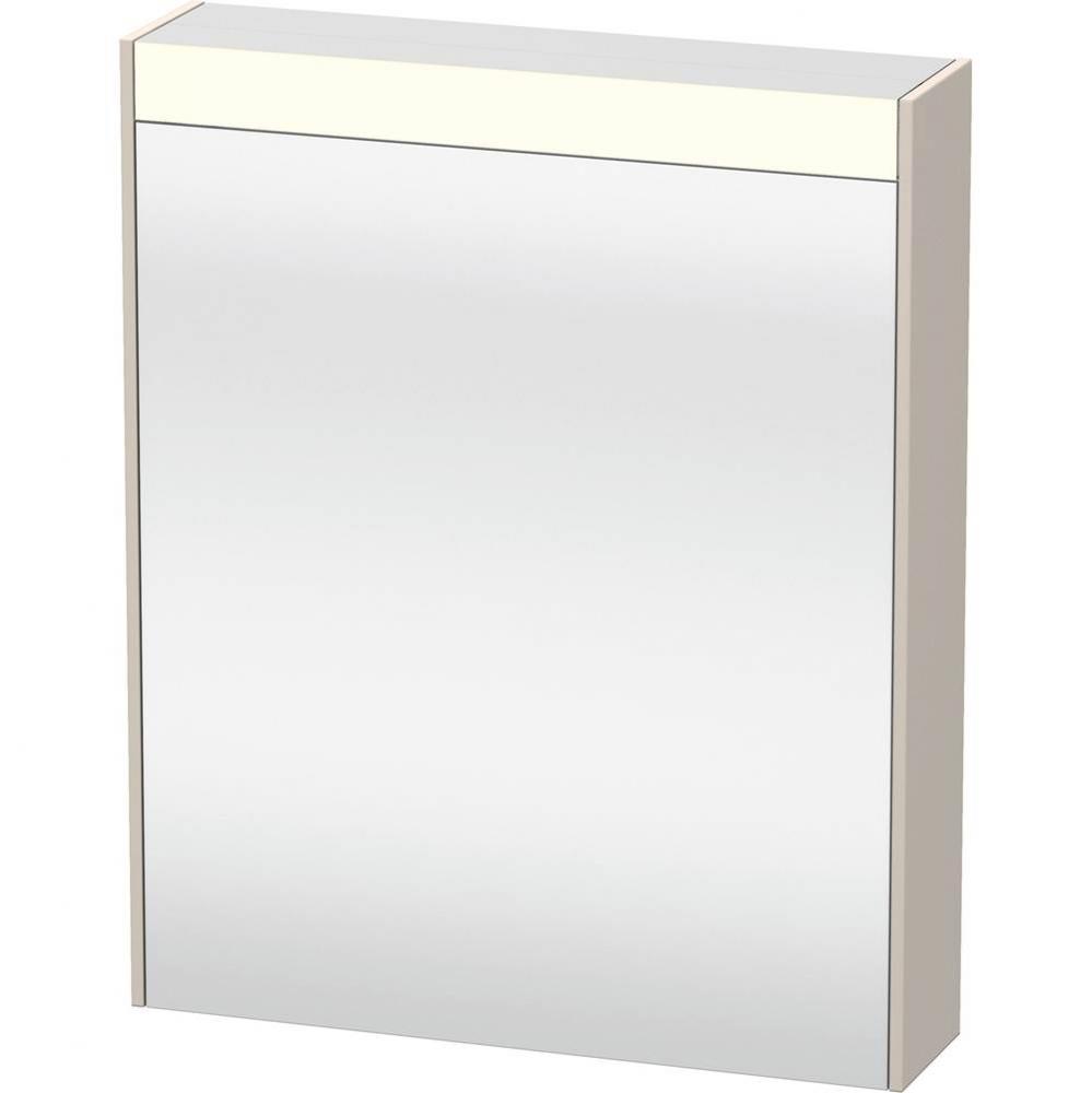 Brioso Mirror Cabinet with Lighting Taupe