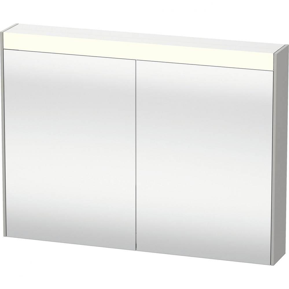 Brioso Mirror Cabinet with Lighting Concrete Gray