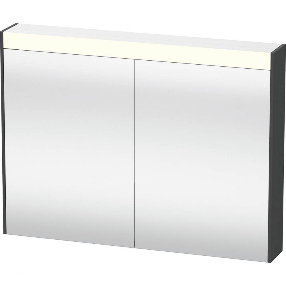 Brioso Mirror Cabinet with Lighting Graphite