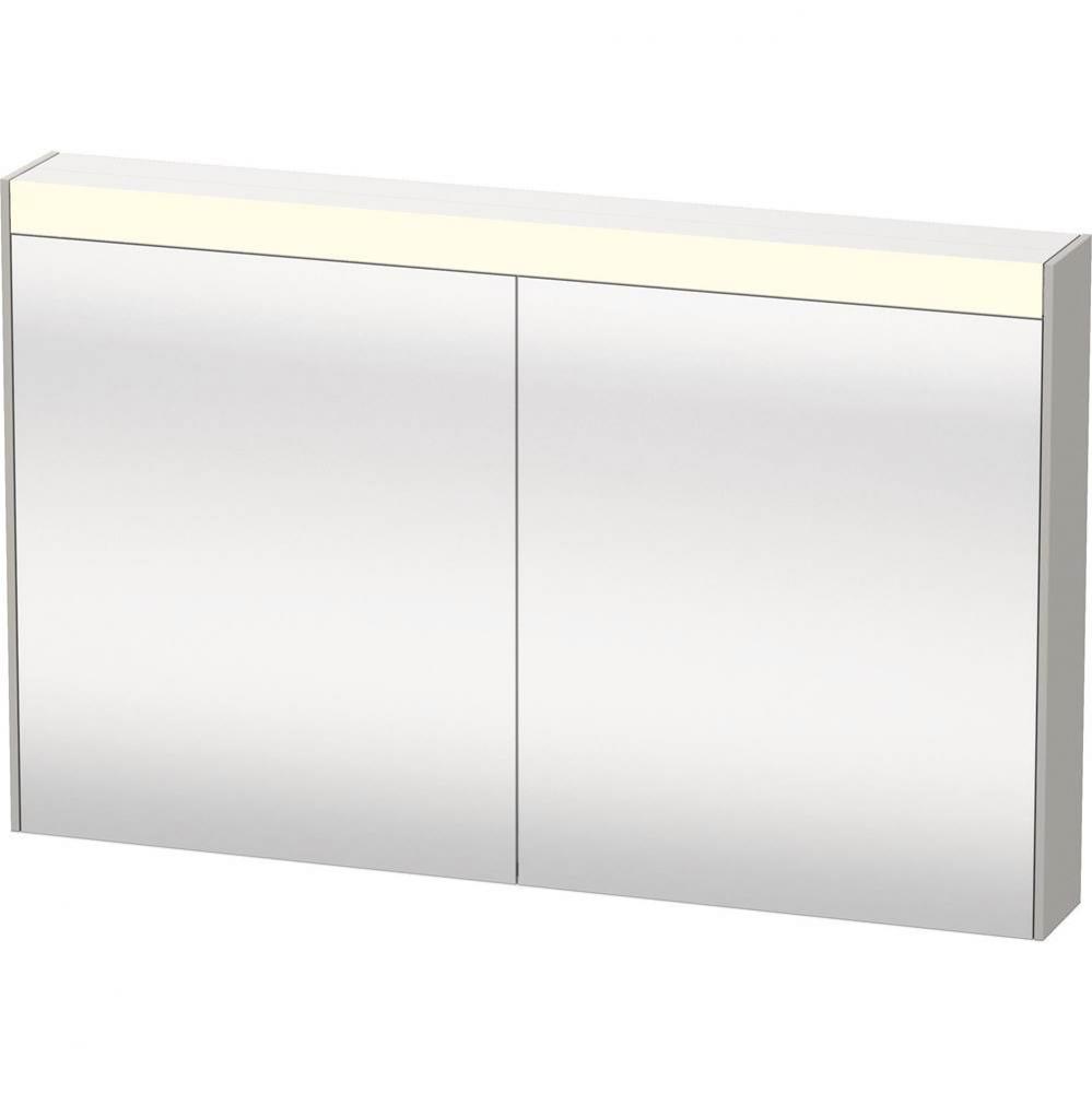 Brioso Mirror Cabinet with Lighting Concrete Gray