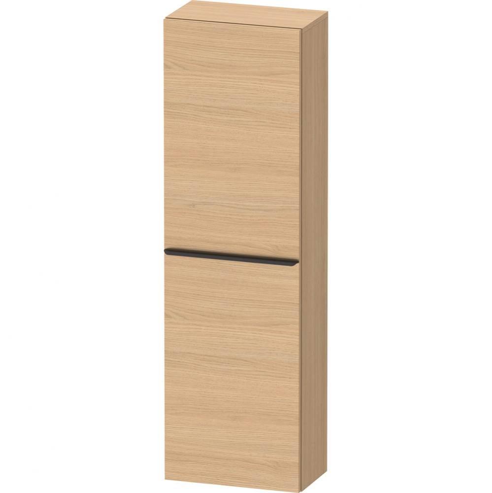 D-Neo Wall-Mount Semi-Tall Cabinet Natural Oak