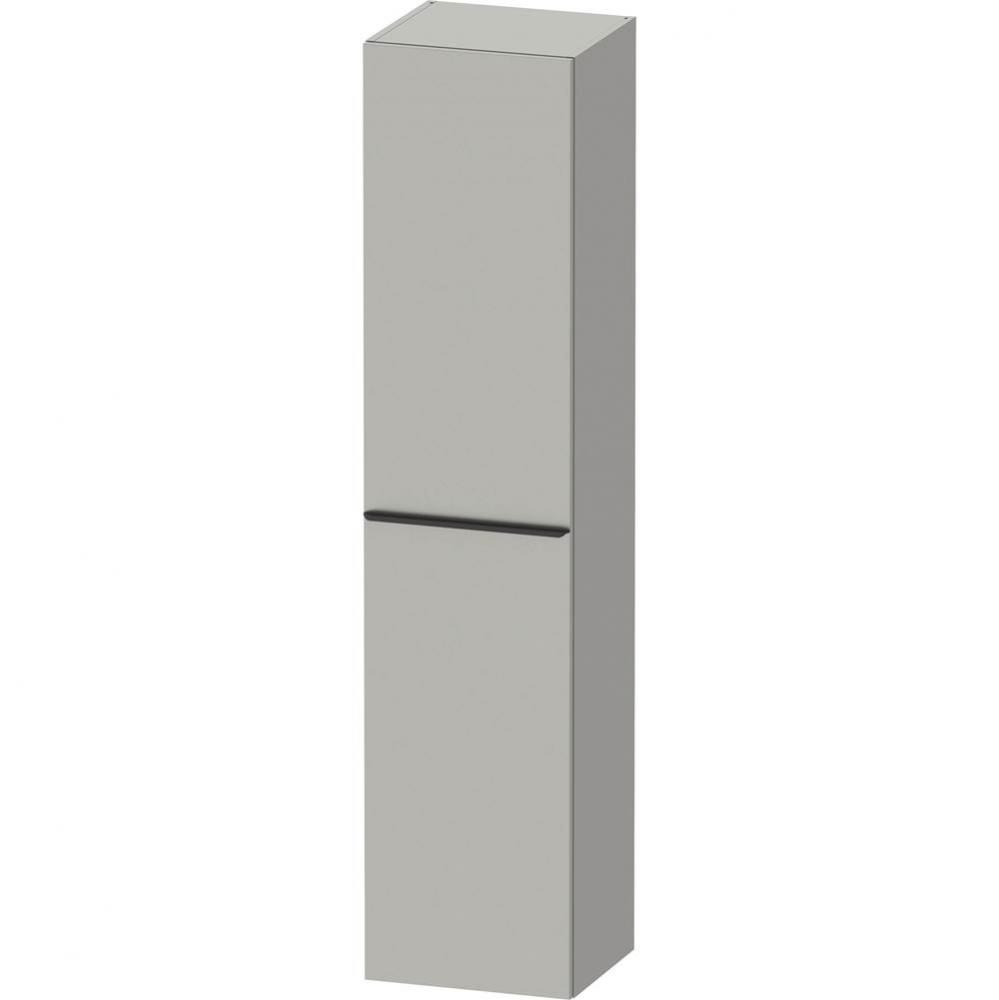 D-Neo Wall-Mount Tall Cabinet Concrete Gray