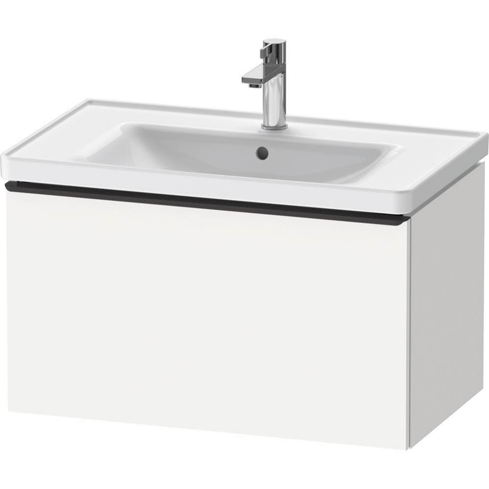 D-Neo One Drawer Wall-Mount Vanity Unit White Matte