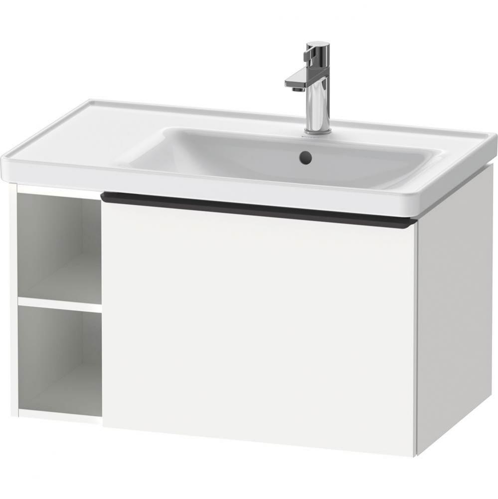 D-Neo One Drawer Wall-Mount Vanity Unit White Matte