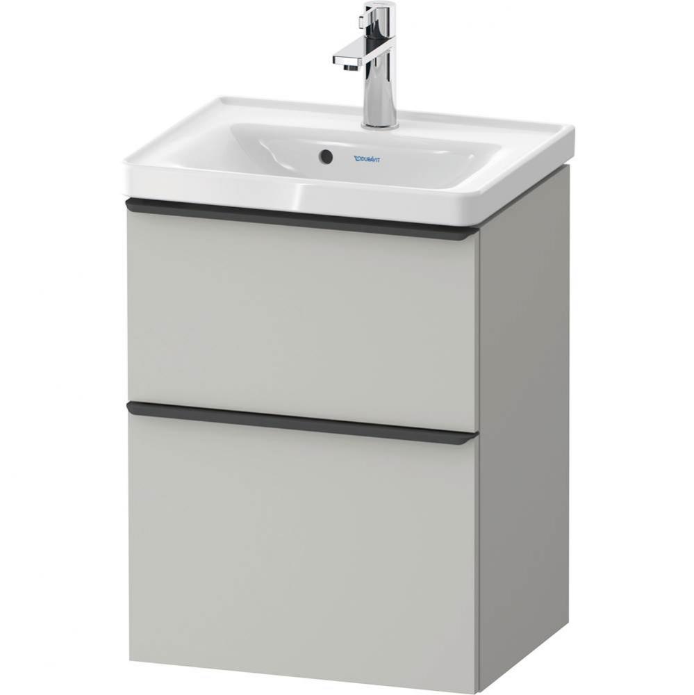 D-Neo Vanity Unit Wall-Mounted Concrete Gray