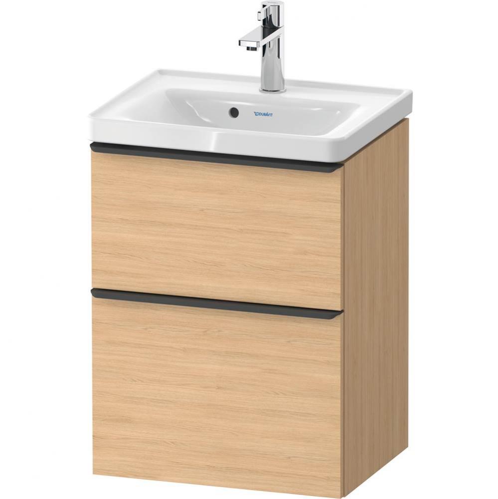 D-Neo Vanity Unit Wall-Mounted Natural Oak