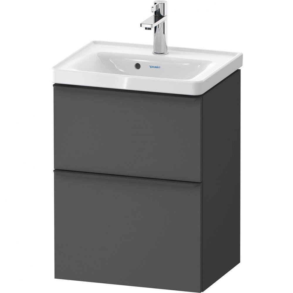 D-Neo Vanity Unit Wall-Mounted Graphite Matte