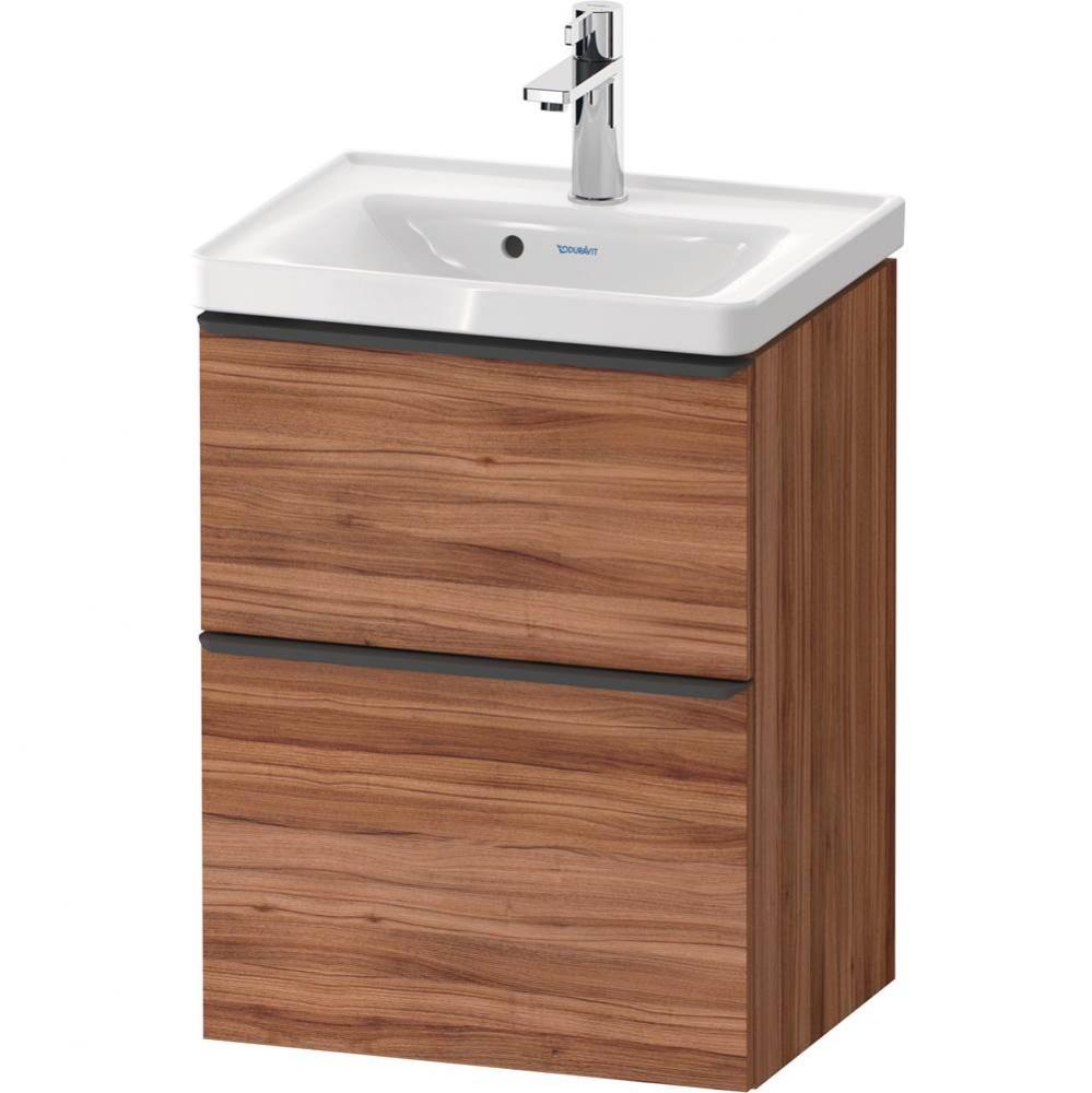 D-Neo Vanity Unit Wall-Mounted Natural Walnut