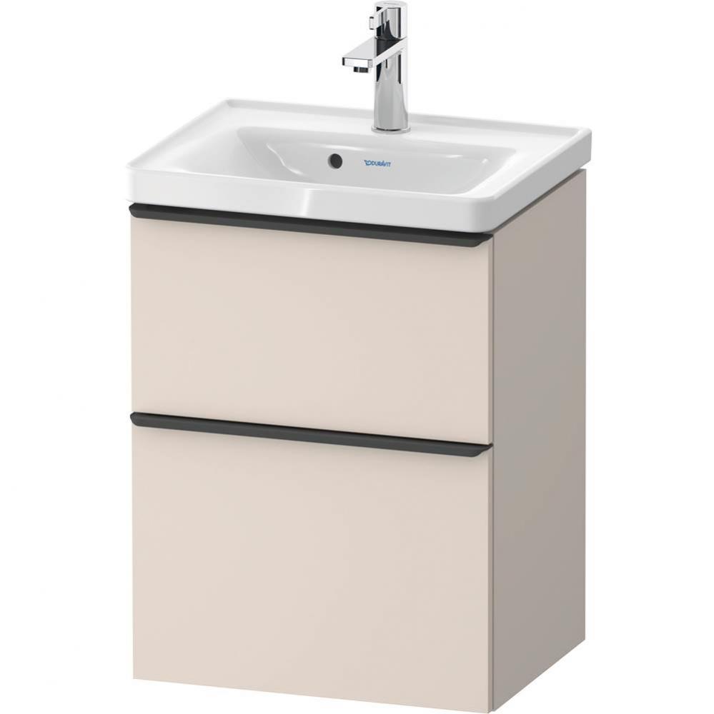 D-Neo Vanity Unit Wall-Mounted Taupe