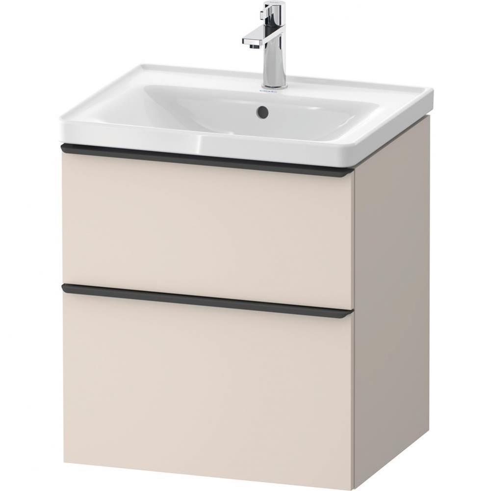 D-Neo Vanity Unit Wall-Mounted Taupe