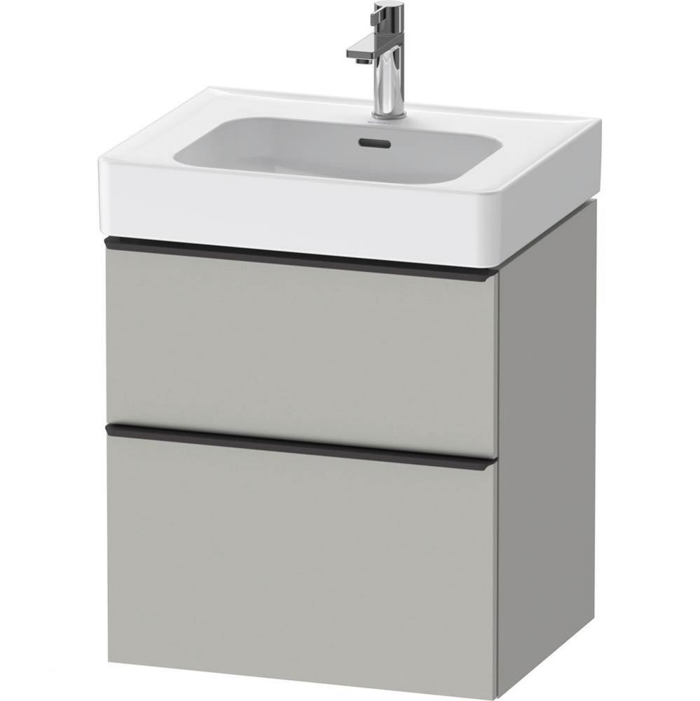 D-Neo Vanity Unit Wall-Mounted Concrete Gray