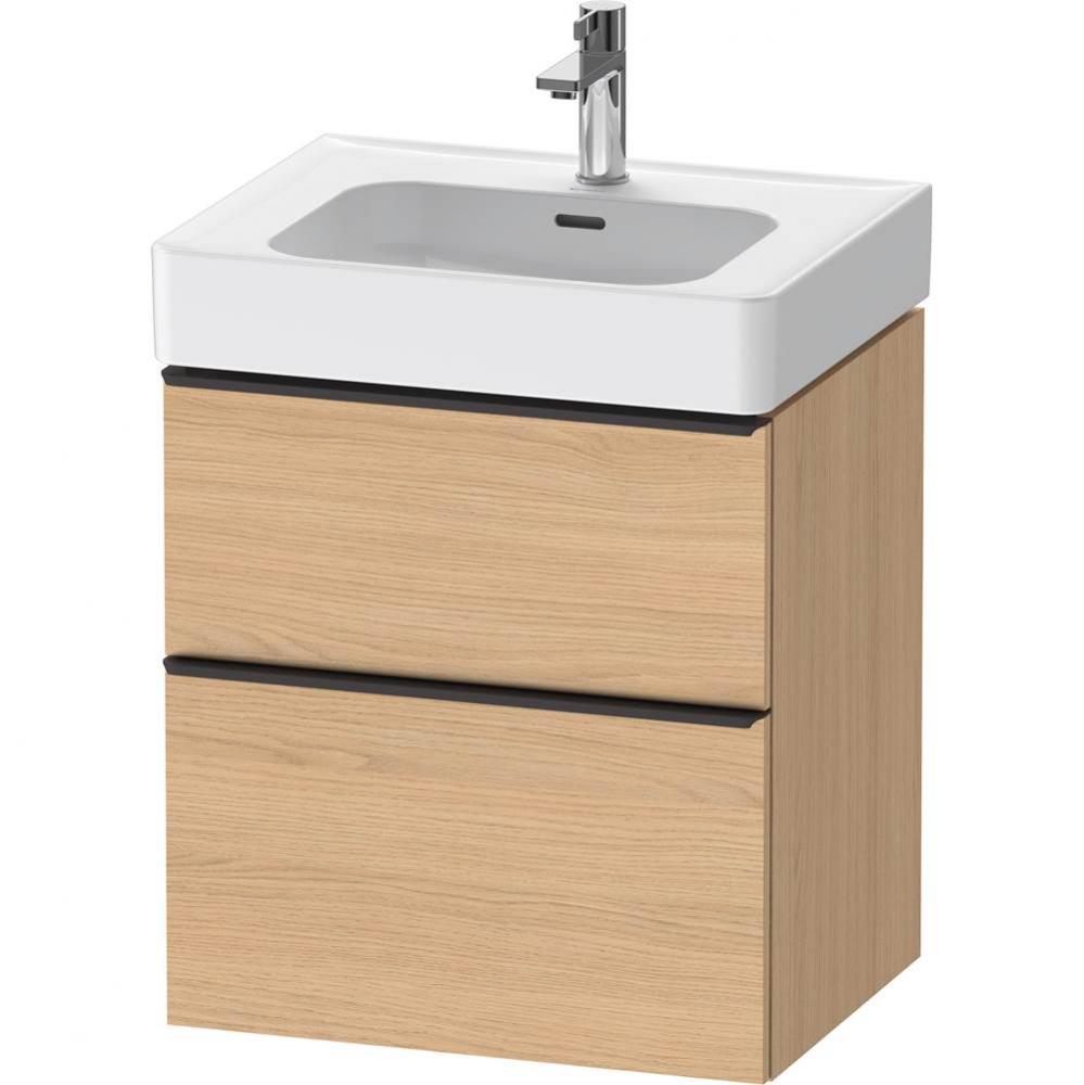 D-Neo Vanity Unit Wall-Mounted Natural Oak