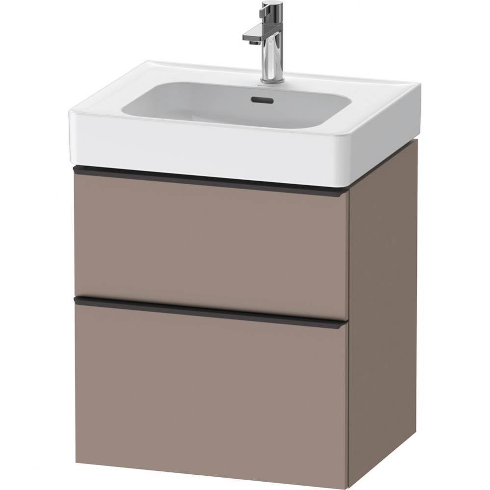 D-Neo Vanity Unit Wall-Mounted Basalt Matte