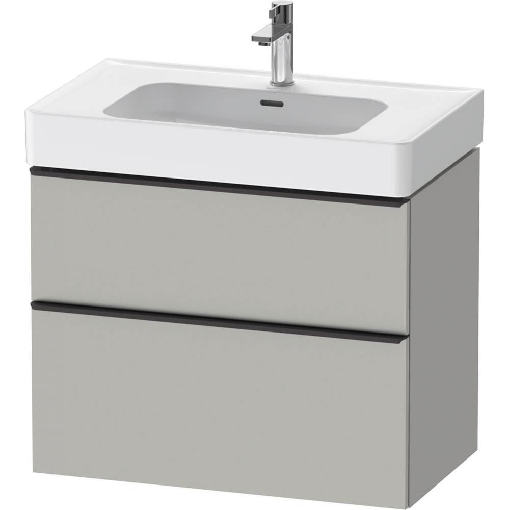 D-Neo Vanity Unit Wall-Mounted Concrete Gray