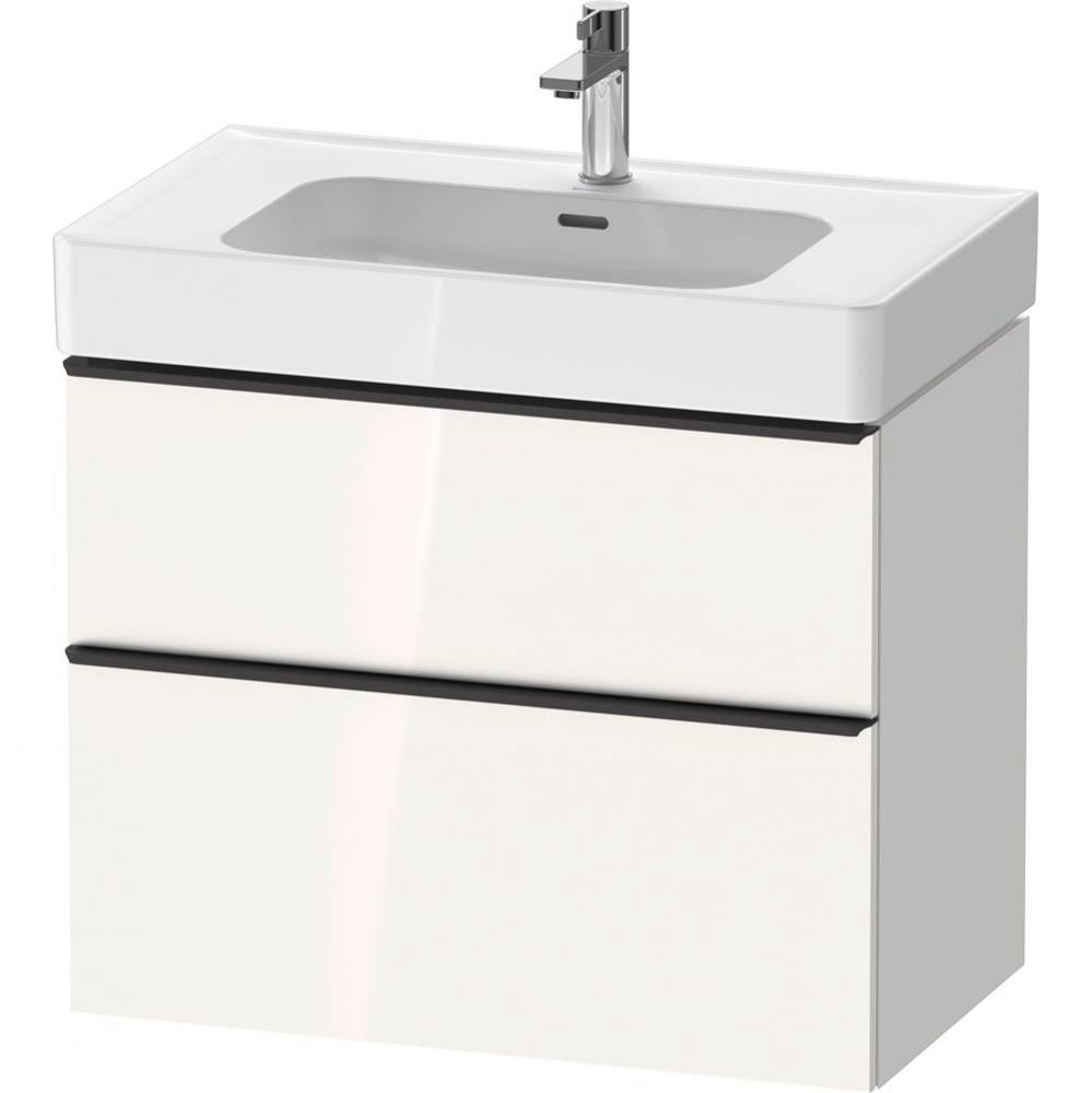 D-Neo Vanity Unit Wall-Mounted White High Gloss