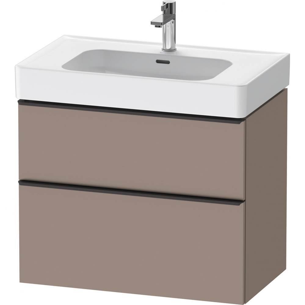 D-Neo Vanity Unit Wall-Mounted Basalt Matte