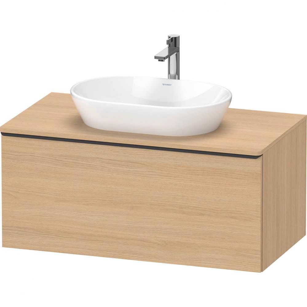 D-Neo One Drawer Wall-Mount Vanity Unit Natural Oak