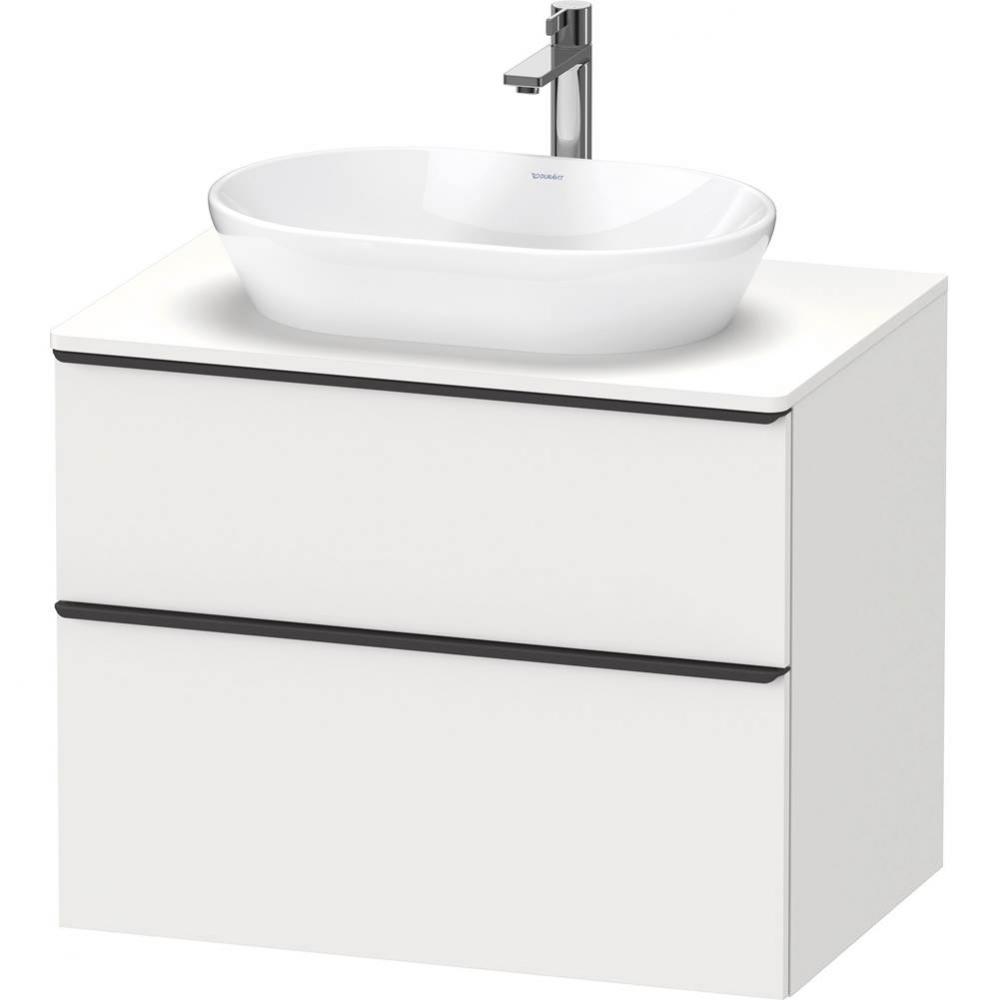 D-Neo One Drawer Wall-Mount Vanity Unit White Matte