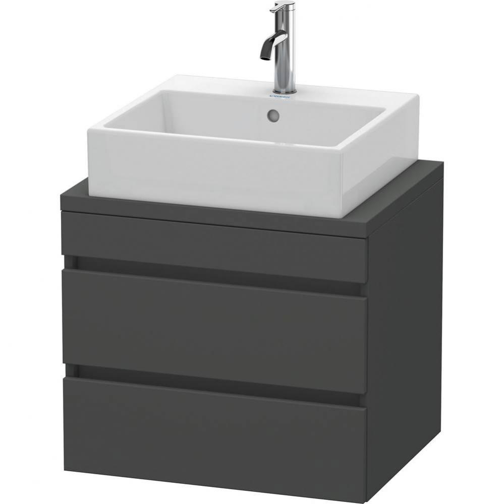 Duravit DuraStyle Vanity Unit for Console  Graphite Matte