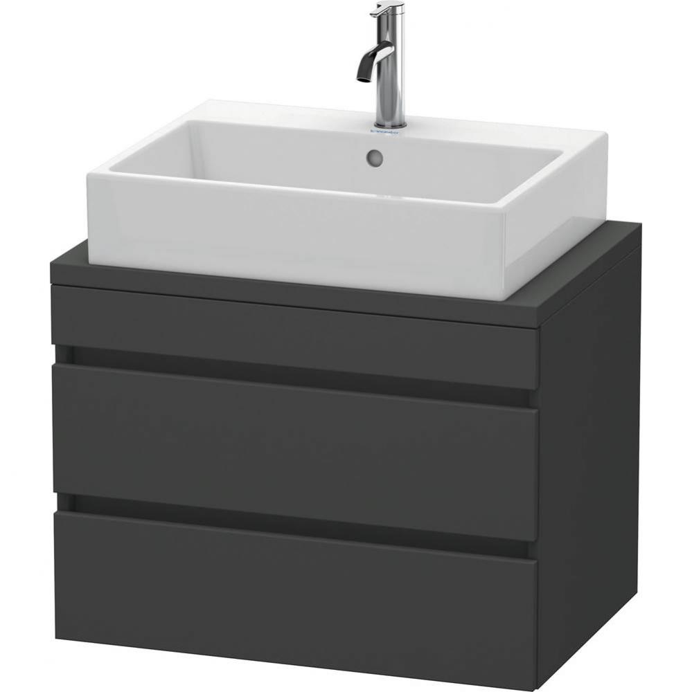 Duravit DuraStyle Vanity Unit for Console  Graphite Matte