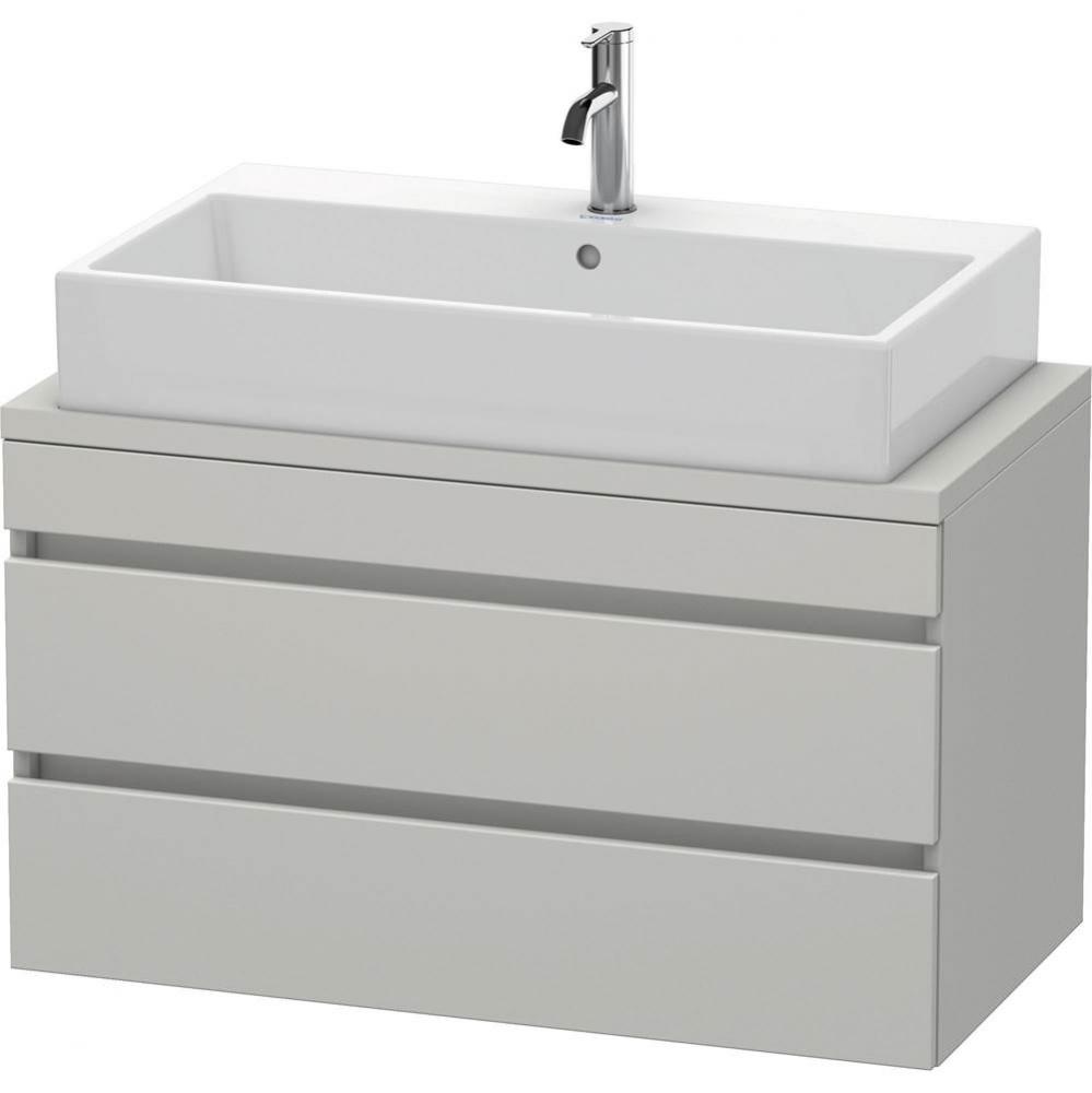 Duravit DuraStyle Vanity Unit for Console  Concrete Gray Matte