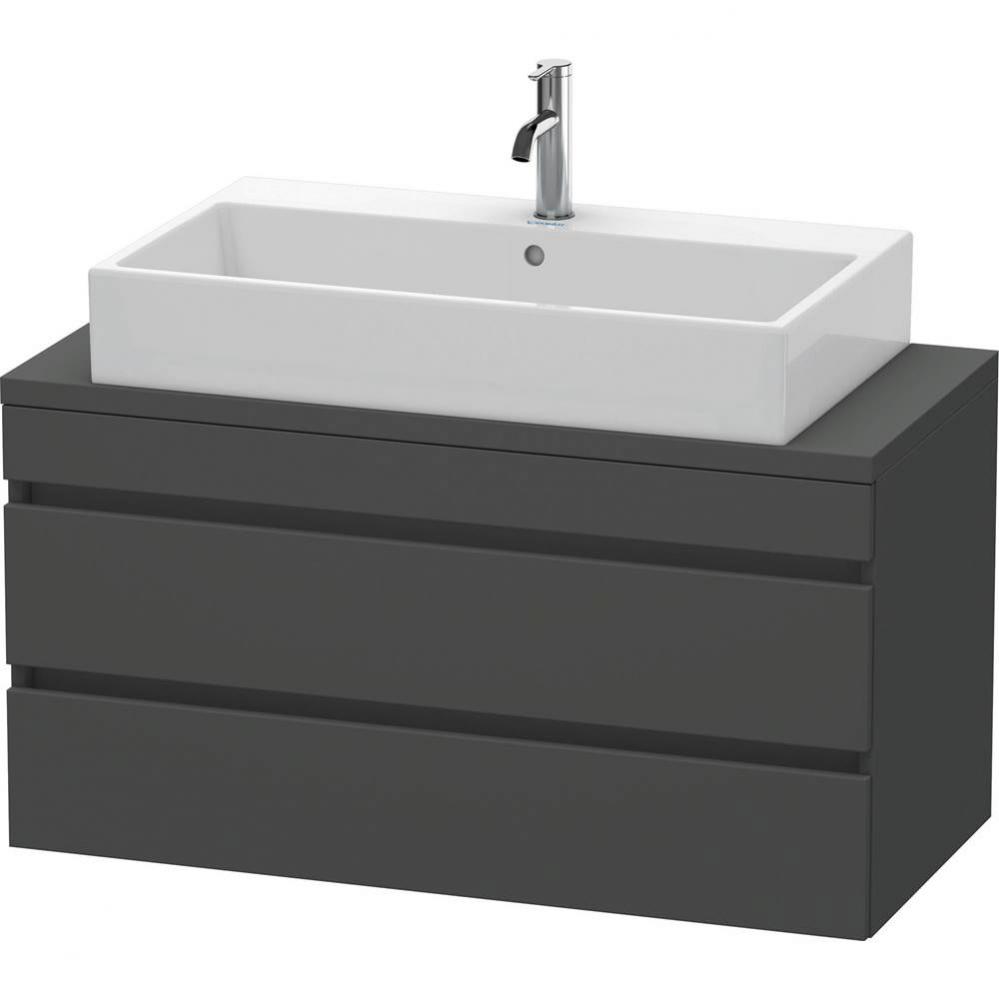 Duravit DuraStyle Vanity Unit for Console  Graphite Matte