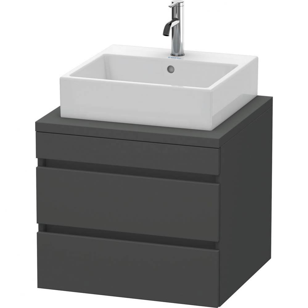 Duravit DuraStyle Vanity Unit for Console  Graphite Matte